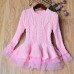 【2Y-8Y】Girl Sweet Long Sleeve Sweater - 33250