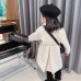 【18M-9Y】Girls Fashion Lapel Breasted Coat - 3171