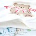 【12M-5Y】2-piece Girls Cute Bear And Letter Print Round Neck Long Sleeve Sweatshirt And Plaid Pants Set - 34423