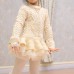 【2Y-8Y】Girl Sweet Long Sleeve Sweater - 33250