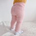 【12M-6Y】Girls Solid Color Comfortable Cotton Leggings