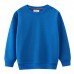 【18M-7Y】Kids Simple Solid Color Cotton Round Neck Long Sleeve Sweatshirt