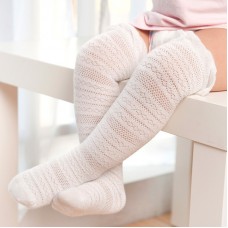 Lovely Princess Baby Girl Knee Socks Cotton Breathable Baby Socks