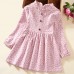 【2Y-9Y】Girls Floral Long Sleeve Dress - 3403