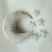 Newborn Photography Props Moon  shape Pillows With Stars Full  moon Baby Photo Shoot Accessories Posing Props Creative Props