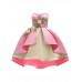 Girls Kids Bow Embroidered Sleeveless Princess Dress