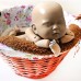 Newborn Studio Photography Aided Styling Mat Baby Props Blanket  Brown